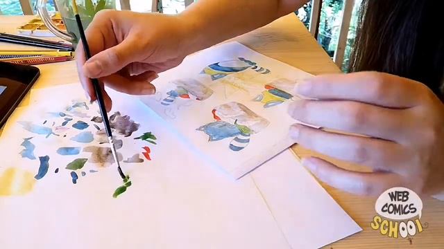 МАСТЕР КЛАСС "Рисуем комикс без планшета" смотреть онлайн