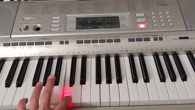 Michael Jackson beat it opening synclavier ii sample on Casio LK-270 смотреть онлайн