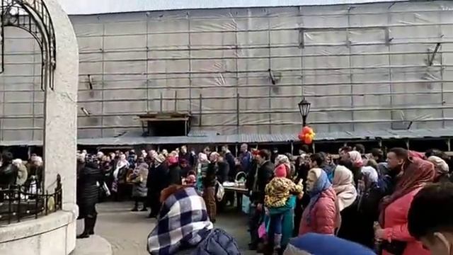 ПАСХА 2018. Воскресенский Новодевичий монастырь, Санкт-Петербург, 08 апреля 2018 смотреть онлайн