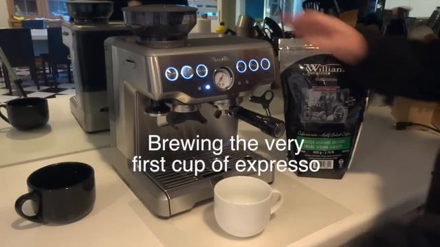 Breville Barista Express Unboxing & Setup смотреть онлайн
