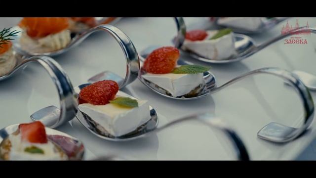 Фуршетный стол в ресторане "Засека" смотреть онлайн