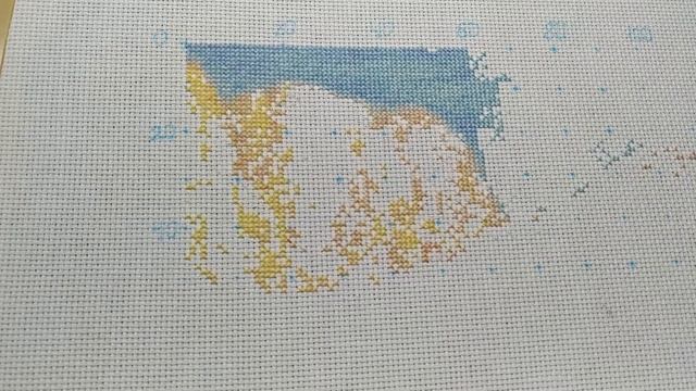 Жемчуг Афродиты. Эсте. Старт многоцветки. Вышивка крестом смотреть онлайн