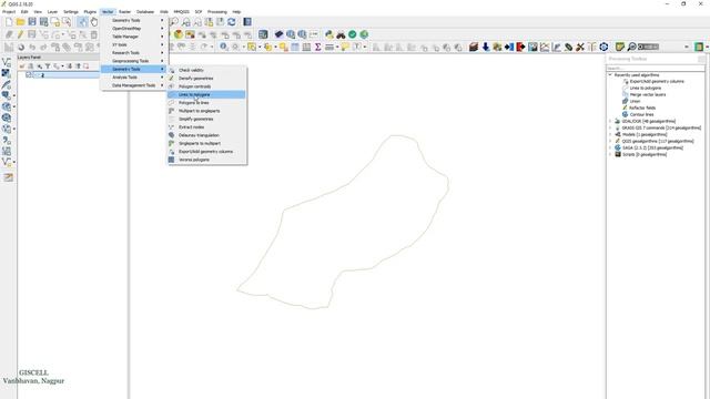 GPX to GeoJSON Conversion in QGIS смотреть онлайн
