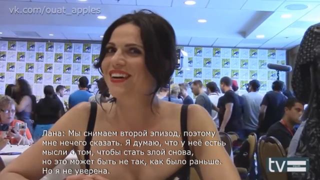 Lana Parrilla Interview - Once Upon a Time Season 4 (rus sub ) смотреть онлайн