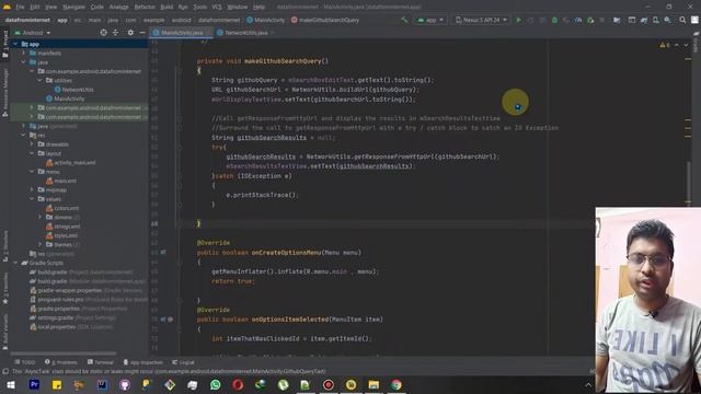 Class 314 - Implementing Async Task | Android App Development Complete Course In Hindi смотреть онлайн