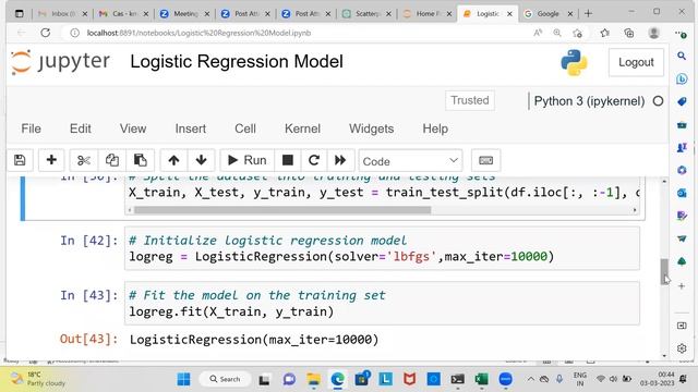 Machine Learning using Python| How to build a Logistic Regression Moel in Python смотреть онлайн