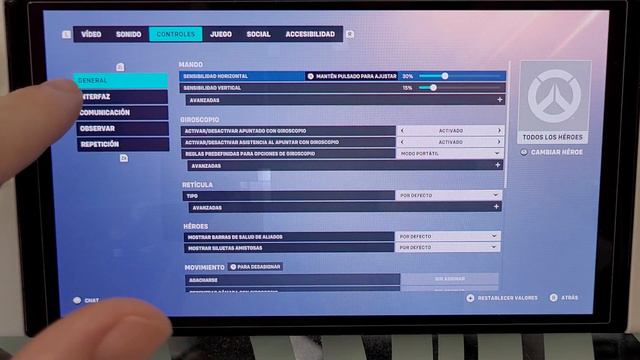 🎮🔁 Cómo DESACTIVAR GIROSCOPIO de OVERWATCH 2 en NINTENDO SWITCH FÁCIL y RÁPIDO смотреть онлайн