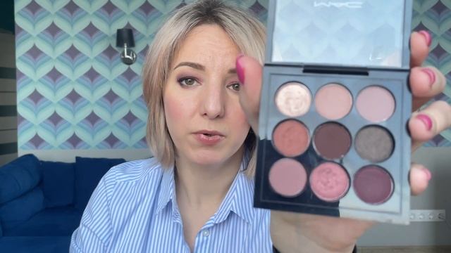 ОБЗОР ПАЛЕТКИ ОТ MAC/MAC EYE SHADOW/ BURGUNDY TIMES NINE X9 смотреть онлайн
