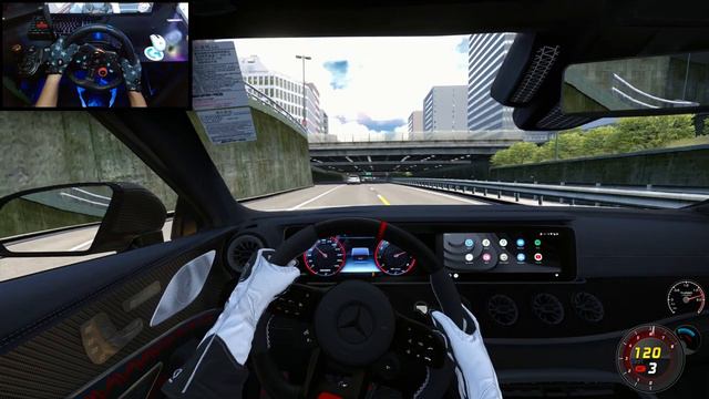 Mercedes gt63s Brabus Rocket 900 LIMITED EDITION | 1 OF 10 - Assetto Corsa | Logitech G29 Gameplay смотреть онлайн
