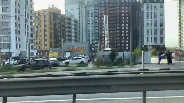 Поездка на автобусе 581 от метро Медведково до МГУ сервиса смотреть онлайн