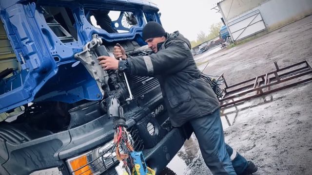 Восстановление Scania 6X6 после пожара | Scania G440 6X6 Restoration