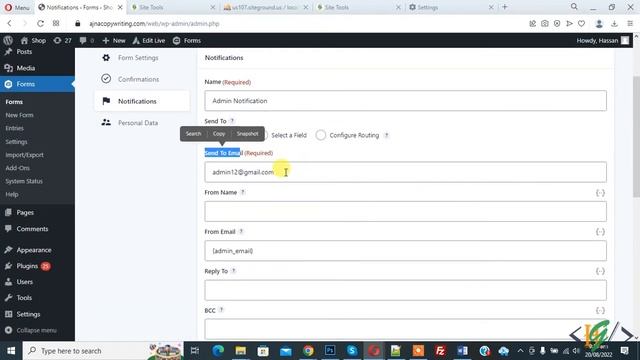 How to Send Form Submission Notifications To Multiple Emails in Gravity Forms WordPress смотреть онлайн