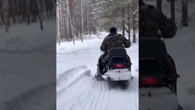 Покатушки на снегоходах тайга варяг500 .Кемерово 28.02.23г смотреть онлайн