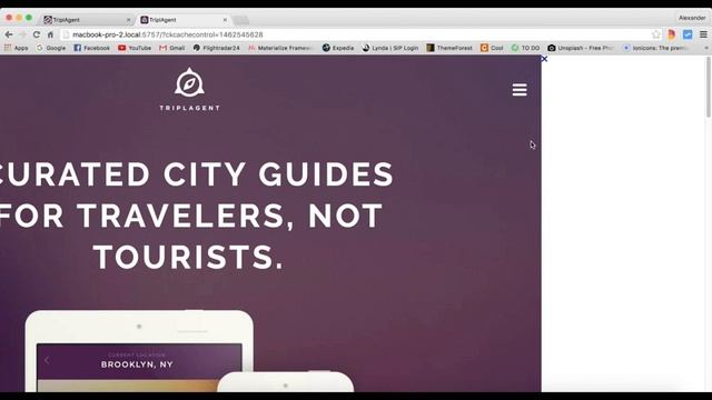 How to: Make a Flat & Modern Responsive Website like Triplagent Part #5 | CodingTuts смотреть онлайн