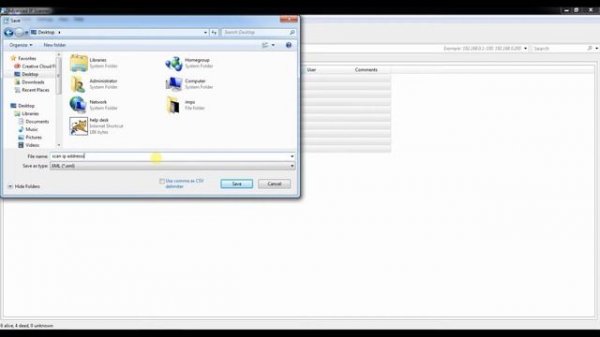 how to use Advanced IP Scanner network tool