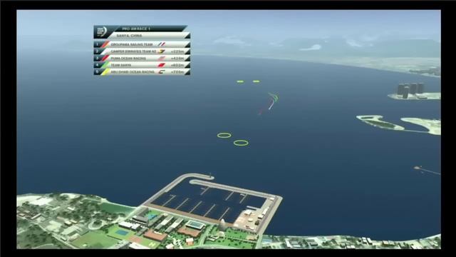 Sanya Pro-Am Race 1 Virtual Eye Replay | Volvo Ocean Race 2011-12 смотреть онлайн