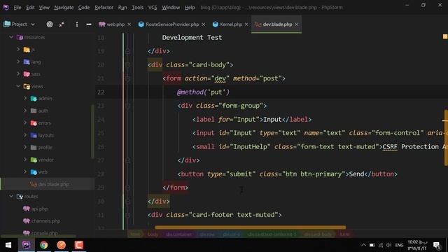 Laravel 7 Routing Method Session02 смотреть онлайн