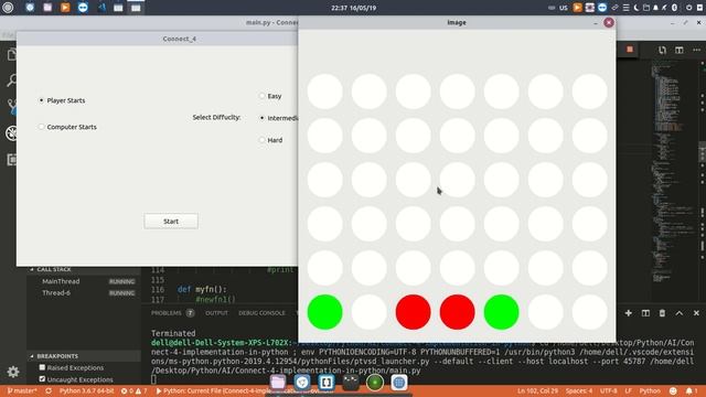 Connect-Four game play смотреть онлайн