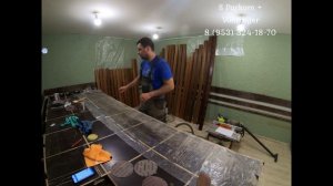 Шлифовка полировка дерева!Метод Саблина Сергея!