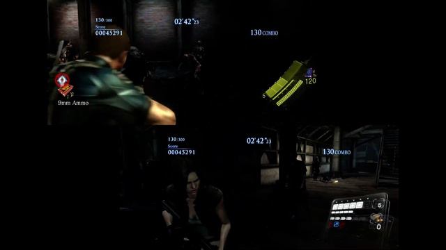 Resident Evil 6 split screen No MeRcy EP4 смотреть онлайн