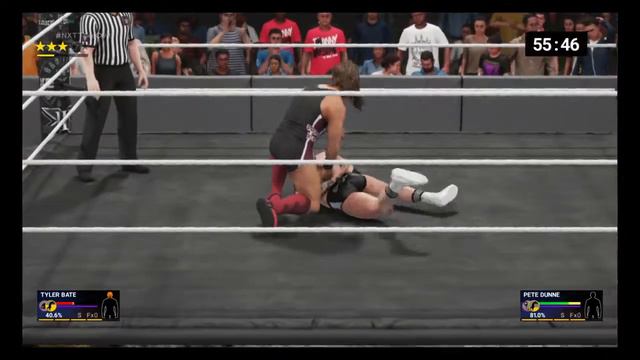 Pete Dunne vs. Tyler Bate (NXT United Kingdom Championship) смотреть онлайн
