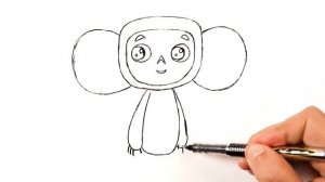 Как нарисовать Чебурашку