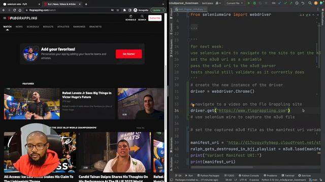 Combining Selenium-wire & M3u8 Parser for automated video testing strategy! #videoengineer #qa смотреть онлайн