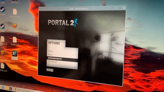 Portal 2 on the Raspberry Pi 400 смотреть онлайн