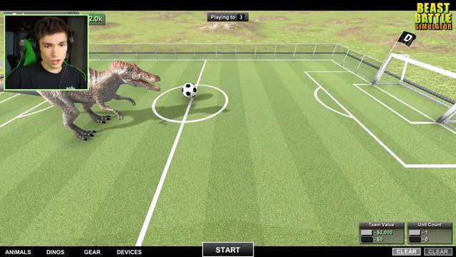 CE JEU EST DINGUE ! Beast Battle Simulator FR смотреть онлайн