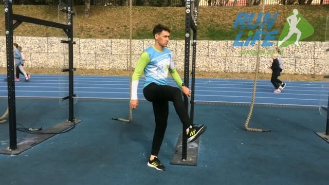 Имитация работы ног "Беговое колесо" смотреть онлайн