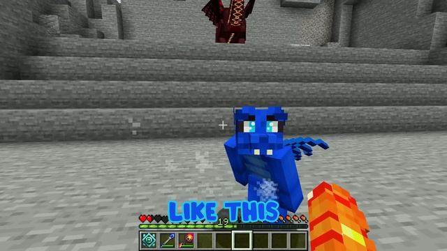 Birth to Death of an ELEMENTAL DRAGON in Minecraft! смотреть онлайн