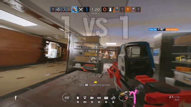 【R6S】イベントモードで0秒クラッチ！？ 軍狐のキル集【Vtuber】 смотреть онлайн