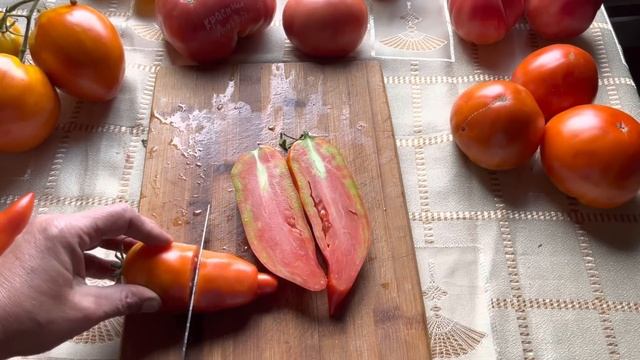 Дегустация. Мясистые, сладкие томаты. смотреть онлайн