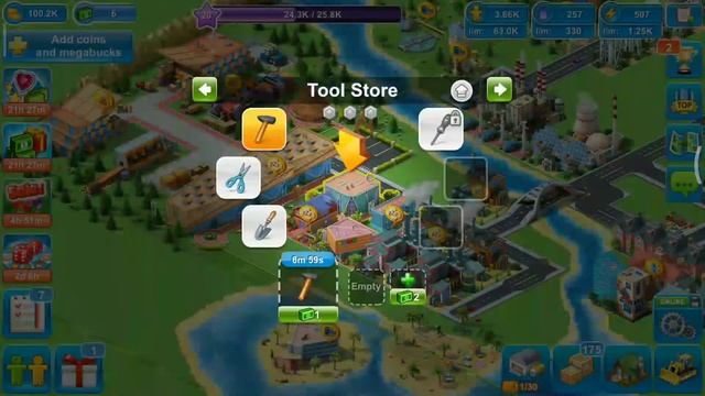 GAMEPLAY ANDROID MEGAPOLIS:CITY BUILDING SIM PART 7 смотреть онлайн