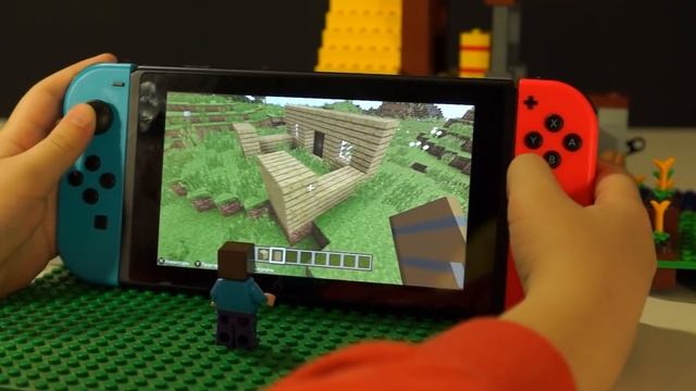 НОВЫЕ ДРУЗЬЯ и Лего НУБик Майнкрафт ЧЕЛЛЕНДЖ Nintendo SWITCH - LEGO Minecraft смотреть онлайн