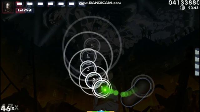 PASSING THE OSU MAP! Osu! Прохождение карты осу! Attack On Titan