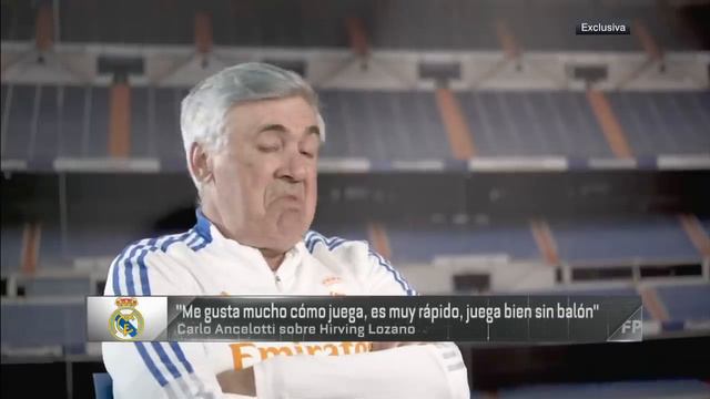 EXCLUSIVA Hugo y Ancelotti. El DT del Madrid, sobre el 'Chucky', CH14 y su futuro | Futbol Picante смотреть онлайн