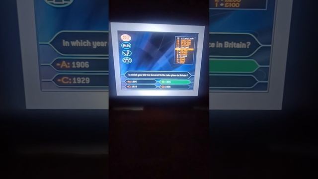 Who Wants To Be A Millionaire UK 1st Edition DVD John Carpenter Game #22 смотреть онлайн