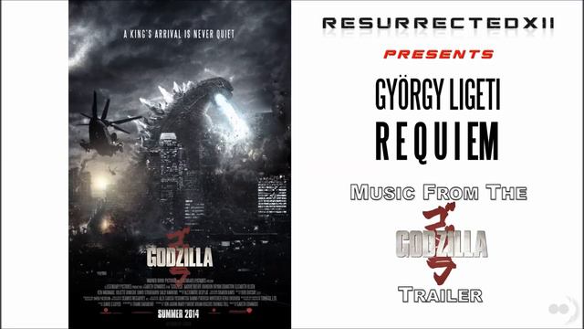 Godzilla (2014) - All Trailers OST (György Ligeti - "Requiem") HQ смотреть онлайн