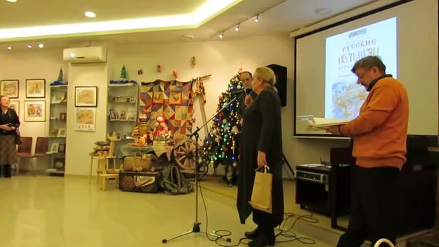 На открытии выставки И.Ильичева в "Татьянином дне" 13.1.18 - 2 смотреть онлайн