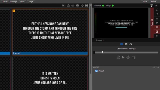 ATEM Mini - Overlay Lyrics and Graphics смотреть онлайн