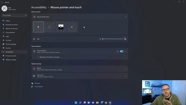 How to Change Mouse Pointer Size, Style, & Color - Windows 11 смотреть онлайн