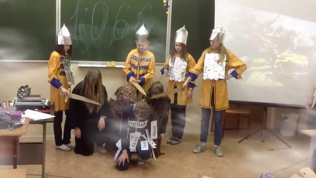 Видео учащихся 6-х классов ЭУК "Школа Развития" "Завоевание Англии Францией" смотреть онлайн