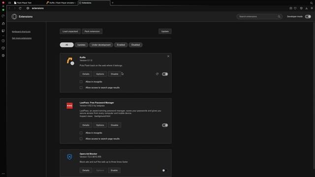 How To Install Ruffle Flash Emulator As a Browser Extension смотреть онлайн