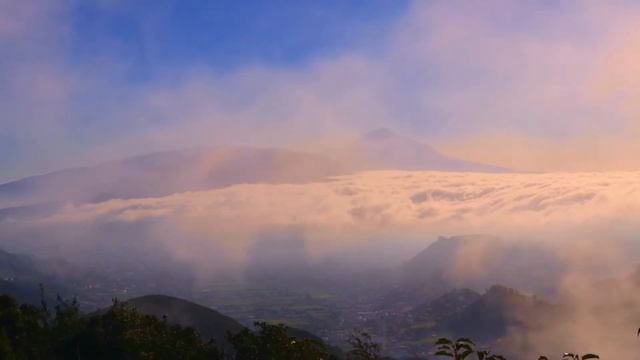 Расслабляющая музыка | Погружение в РЕЛАКС | Плавная музыка | Красивые облака и лазурное небо |RELA