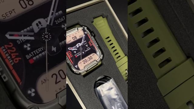 Смарт часы противоударные и водонепроницаемые Smart Watch Modfit Armor Army смотреть онлайн