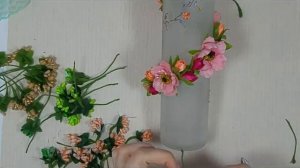 Декоративная бутылка. Свадебный декор.\\Decorative bottle. Wedding decorations