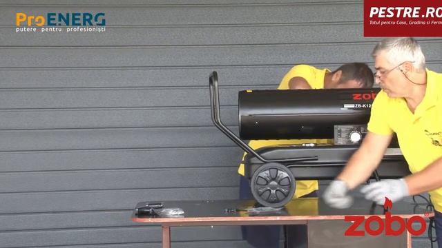 Tun De Aer Cald Cu Ardere Indirecta Zobo Zb-H70, 18 Kw, 1400 Mc/H смотреть онлайн