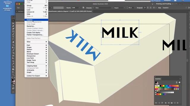 10 - Free Transform/Distort text in Illustrator смотреть онлайн