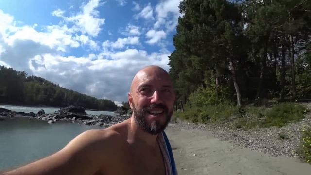 (7 выпуск) Велопутешествие на Алтай. Песчаная лагуна и дикие кролики. смотреть онлайн